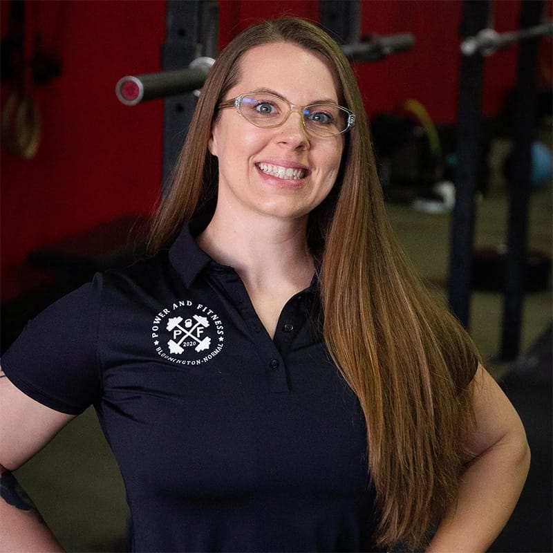 Courtney Lahr coach at Power and Fitness